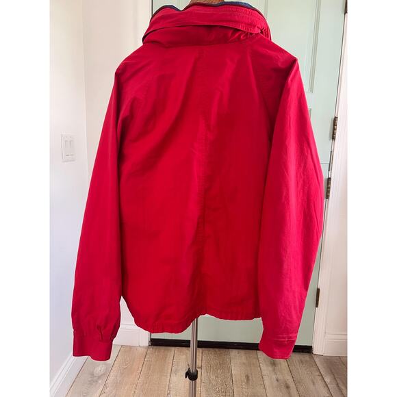 Vintage 90s Eddie Bauer Red Windbreaker Jacket | Outdoor Outfitter Seattle USA - Picture 7 of 9